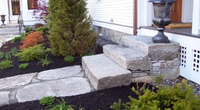 Falmouth Foreside Residence — Landscape Design project by Coastal Inc.