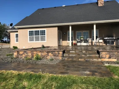 Patios & Firepits — Landscape Construction project by Perfect Earth Landscaping & Design LLC in Meridian