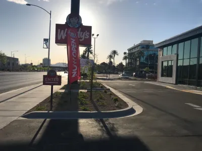 Wendy's (Charleston & Rancho) — Landscape Construction project by Pierros Landscape And Maintenance in Las Vegas