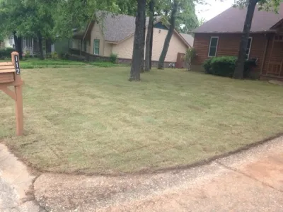 SOD WORK — Landscape Construction project by Poppy's Irrigation & Landscaping, LLC