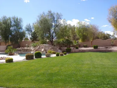 Residence 1 — Landscape Construction project by Mojave Land Maintenance