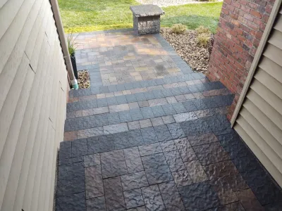 Tiburon front entry upgrade — Landscape Construction project by Radik Landscape Construction INC