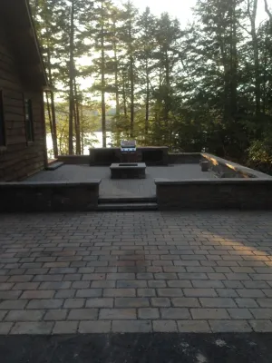 Large Outdoor Living Space — Landscape Construction project by Native Notions Ecological Landscapes