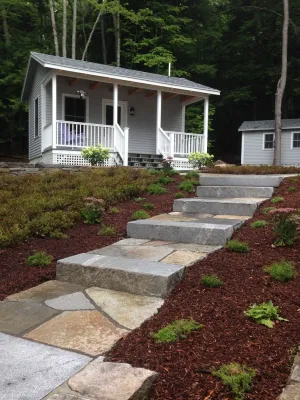 Lakefront Cottage — Landscape Construction project by Native Notions Ecological Landscapes