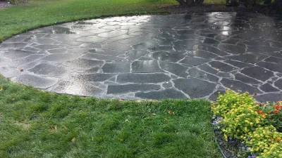 Patios and Retaining Walls — Landscape Construction project by Nelson Lawn And Landscape