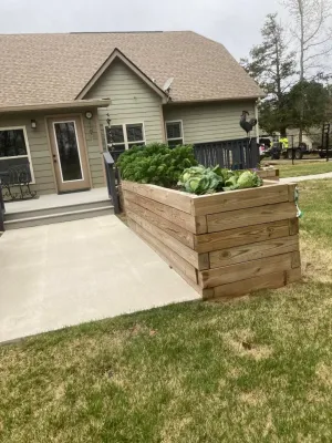 Landscape Project — Landscape Construction project by Sims Landscaping LLC.