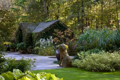 A Garden of Asian Antiquities by Craig Bergmann Landscape Design