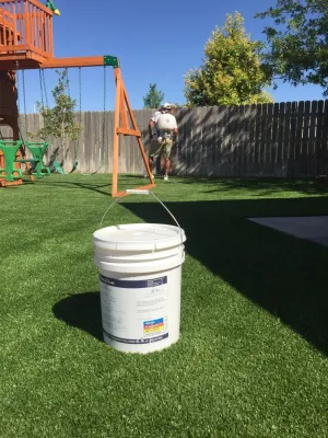 Artesia Residential Playground 8' fall Height — Landscape Construction project by Southwest Greens New Mexico