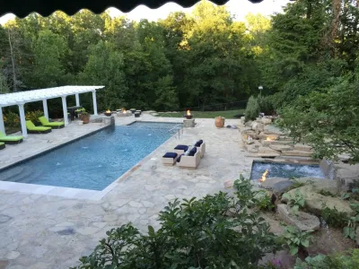 Pools and Spas — Landscape Design project by Creative Brick Paving And Landscaping, Inc.