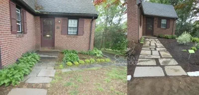 Creative Contour Landscape Design - Sidewalk & Pathway Installation in Middletown, CT