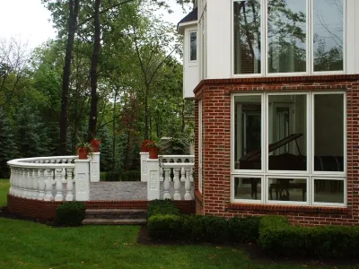 Michigan Homes — Landscape Design project by Creative Landscapes Detroit LLC