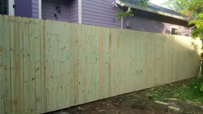 Fence Installation — Landscape Construction project by Terra Verde Landscaping in New Orleans