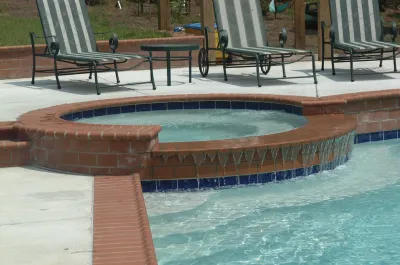 Brick Pool by Crystal Pools LLC