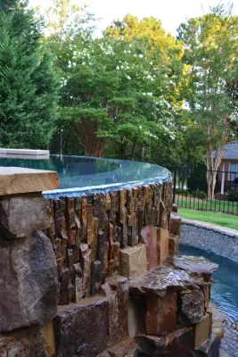 Luxury Backyard by Crystal Pools LLC