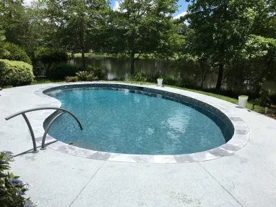 Pool Renovation — Landscape Design project by Crystal Pools LLC