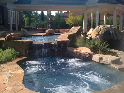 Mountain Retreat — Landscape Design project by Crystal Pools LLC in Columbia