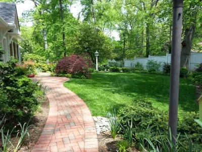 Severna Park Front Yard Renovation by The Landscape Design Center