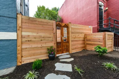 Washington DC Rowhouse Renovation by The Landscape Design Center