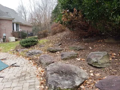 Crownsville Backyard Renovation — Landscape Construction project by The Landscape Design Center