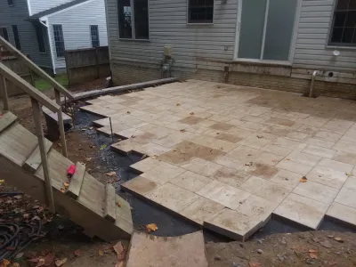Crofton Backyard Complete Renovation — Landscape Construction project by The Landscape Design Center