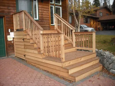 Decks & Railings — Landscape Construction project by Titan LLC.