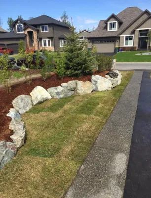 Retaining Walls — Landscape Construction project by Titan LLC.