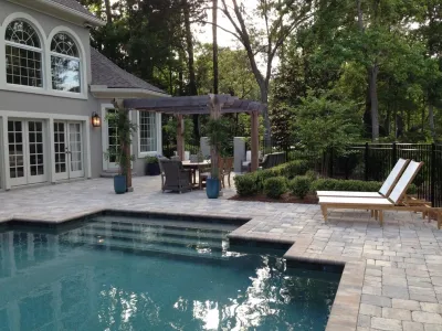 Outdoor Family Contemporary — Landscape Design project by Cynthia Burns Landscape Design