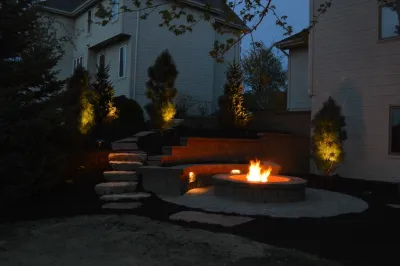 omaha hardscapes hawthorne — Landscape Construction project by Scott Designs - Hardscapes And Water Features