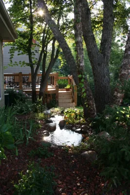 Omaha water features — Landscape Construction project by Scott Designs - Hardscapes And Water Features