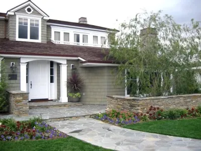 East Coast Estate Property in Newport Beach — Landscape Design project by Dale Waldo Landscape Architecture