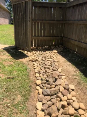 Custom Drainage System — Landscape Construction project by Williams Irrigation & Landscaping