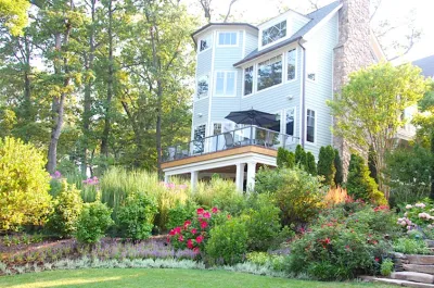 Water View Home (Annapolis, MD) — Landscape Design project by Barks Road Landscape Architecture, Ltd.