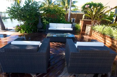 Miami Beach Dockside Pool — Landscape Design project by David Font Design