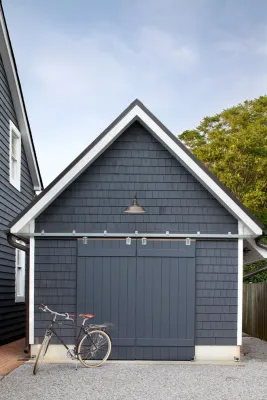 Eastport Courtyard — Landscape Design project by Annabelle Sailer Garden Design