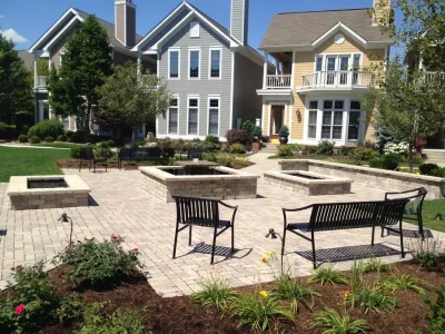 Community Courtyard by BPI Outdoor Living