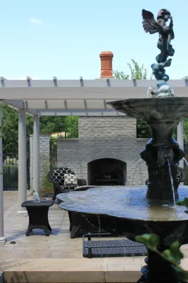 Italian Villa Space by BPI Outdoor Living