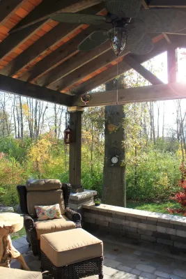 Autumn Escape — Landscape Design project by BPI Outdoor Living