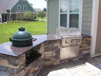 The Grill Master — Landscape Design project by BPI Outdoor Living
