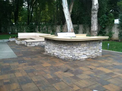 Resnick — Landscape Design project by Brad Fowles Pools & Landscapes