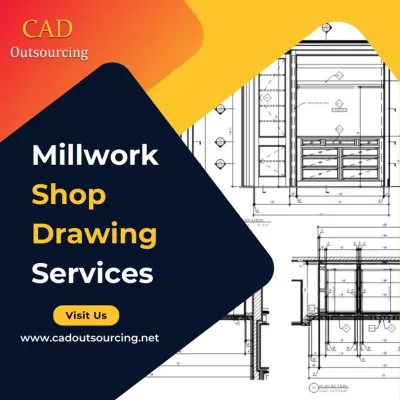 Millwork Shop Drawing Services — Landscape Design project by Cad Outsourcing Consultancy Services