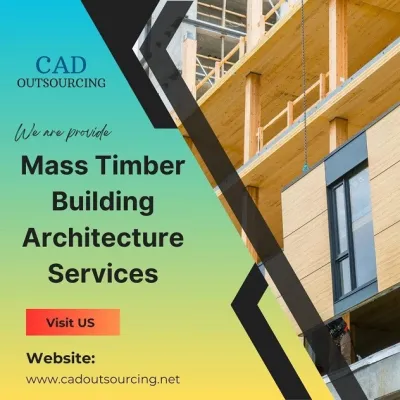 Mass Timber Building Design Services — Landscape Design project by Cad Outsourcing Consultancy Services