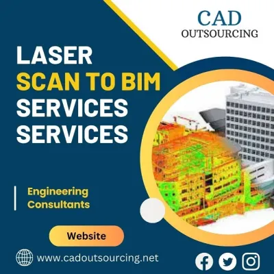 Scan to BIM Services — Landscape Design project by Cad Outsourcing Consultancy Services