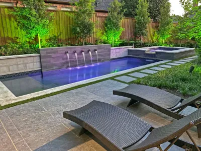 DDLA Design Landscape Architecture - Retaining Wall Construction in Dallas, TX