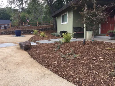 Contemporary Patch Work — Landscape Design project by Cal Wild Landscape Design in Rocklin