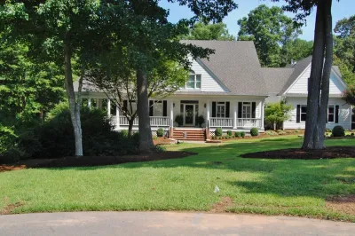 Front Makeover at Falls Lake — Landscape Design project by Cat Valand Landscape Design in Raleigh