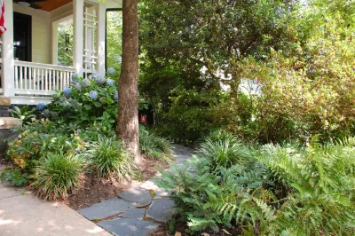 Village District Makeover — Landscape Design project by Cat Valand Landscape Design in Raleigh