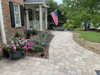 Living in the Front Yard! — Landscape Design project by Cat Valand Landscape Design in Raleigh