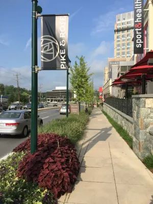 Pike & Rose — Landscape Design project by CLINTON+RIES Landscape Architects, PC