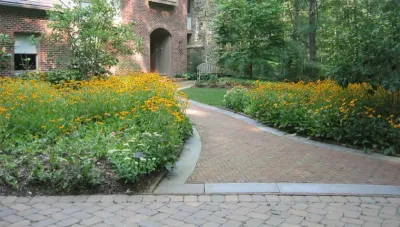 Woodland Retreat — Landscape Design project by CLINTON+RIES Landscape Architects, PC