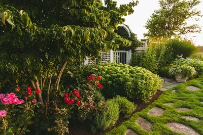 Slough Cove Estate — Landscape Design project by CLINTON+RIES Landscape Architects, PC